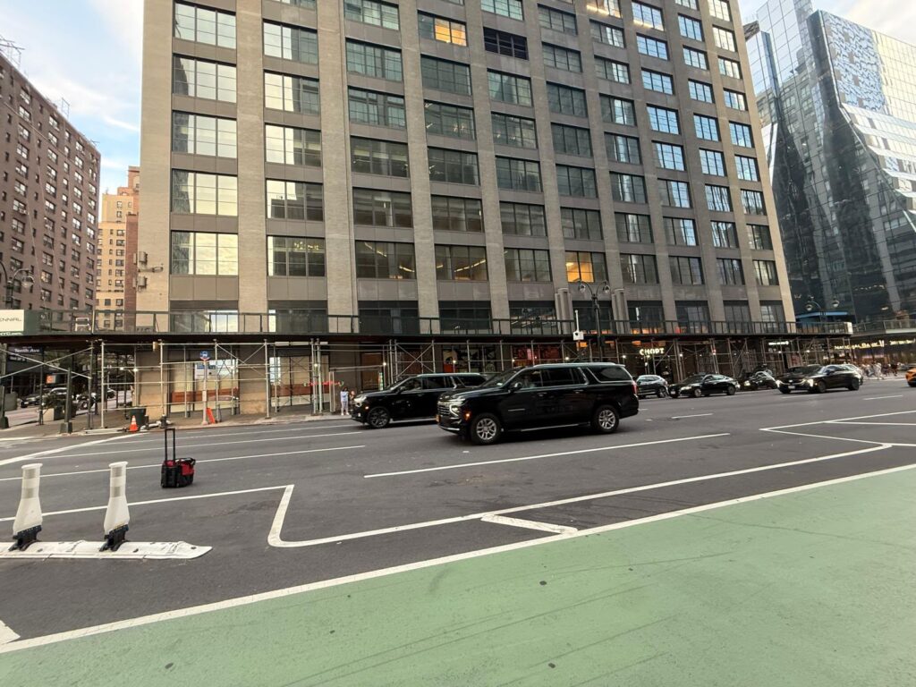Sidewalk Shed Installation at 410 10th Ave, Manhattan