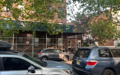Shed installation@ 1709 E 4th St, Brooklyn, NY 1122 9