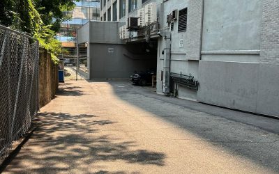 Sidewalk shed Installation in Manhattan1