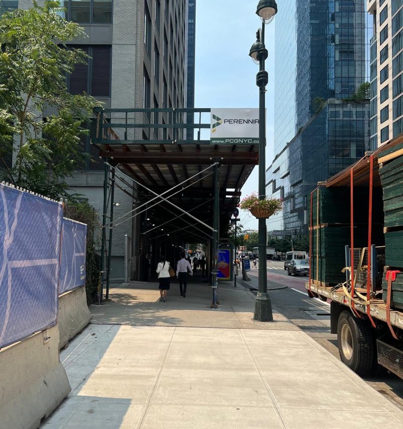 Sidewalk Shed Installation Queens